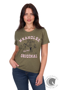 Polos Shirts T Shirts: Wrangler WMNS JENNY SS TEE