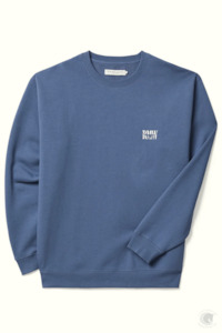 Jerseys Jackets Vests: R.M.Williams Branded Crew Sweatshirt Blue