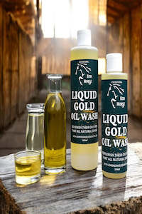 Grooming Stable 1: Liquid Gold Oil Wash 250ml