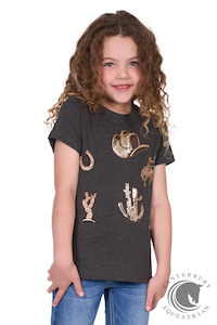 Childrens Clothing Accessories 1: Pure Western GIRL’S BONITA SHORT SLEEVE TEE