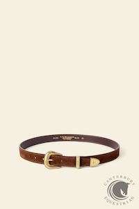 R M Williams 1: R.M. Williams Agnes belt Dark Cedar