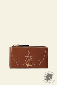 R M Williams 1: R.M. Williams Eden stitched cardholder with zip