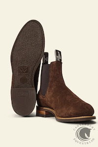 R M Williams 1: R.M. Williams Turnout Boot Brown Suede Leather