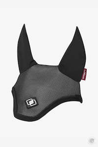 Lemieux Ears: LeMieux Ultra Mesh Fly Hood Dark Black