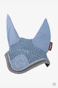 Lemieux Ears: LeMieux Classic Fly Hood Ice Blue