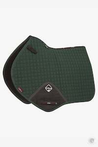 Lemieux Saddle Pads: LeMieux Cotton Close Contact Square Green