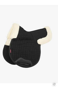 LeMieux Merino+ Half Lined GP Numnah Black/Natural