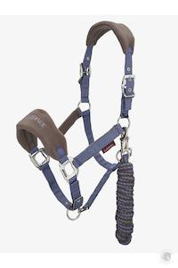 LeMieux Vogue Headcollar and Leadrope Jay Blue