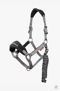 LeMieux Vogue Headcollar and Leadrope Black