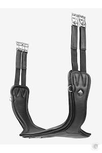 Lemieux Leather Work: LeMieux Gel-Tek Anatomic Long Stud Girth Black