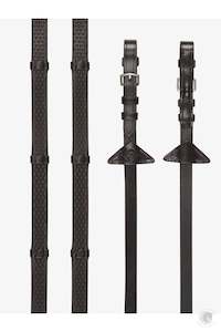 LeMieux Soft Rubber Reins with Stoppers