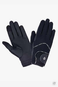 LeMieux 3D Mesh Riding Gloves Navy