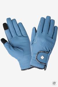 LeMieux Ice Blue Gloves Junior