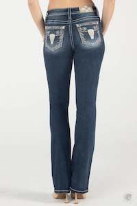 Miss Me: Miss Me Autumn Longhorn Bootcut Jeans