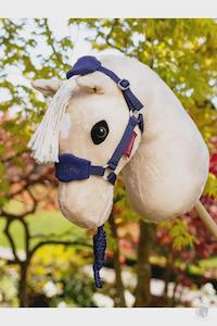 LeMieux Hobby Horse Halter and Lead Ink Blue