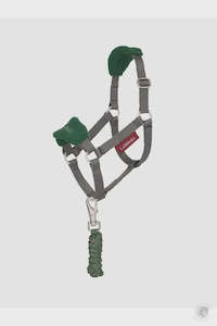 LeMieux Hobby Horse Halter and Lead Hunter Green