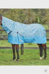 Summer Rug: WEATHERBEETA COMFITEC ESSENTIAL COMBO NECK LITE SEAHORSE PRINT