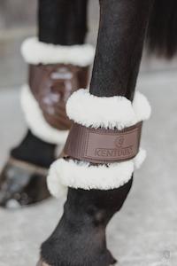 Horse Boots: Kentucky Vegan Sheepskin young horse fetlock boots
