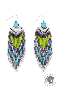 Elite Equestrian Jewellery 1: Cowgirl Confetti Cry Peace Earrings