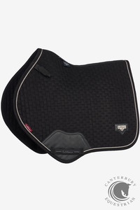 LeMieux Puissance Suede Close Contact Square Black