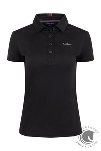 LeMieux Elite Ladies Polo Shirt Black