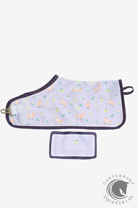 Lemieux 1: LeMieux Toy Pony Lemon Printed Rug Lilac