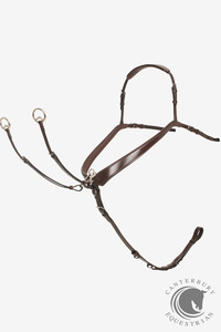 LeMieux Kudos Bridge Breastplate Havana