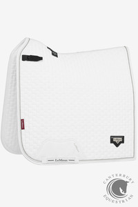 Lemieux 1: LeMieux Puissance Suede Dressage Pad White