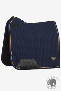 LeMieux Puissance Suede Dressage Pad Navy