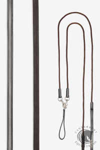 LeMieux Leather Draw Reins Brown