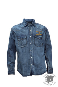 Jerseys Jackets Vests: Yellowstone Dutton Ranch Denim Jacket Blue