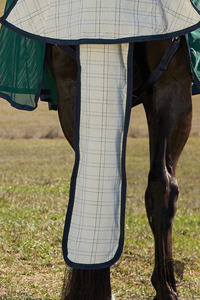 WEATHERBEETA COTTON SUMMER SHEET LITE TAIL BAG BEIGE/NAVY/FOREST GREEN
