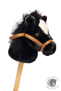 Homeware Giftware 1: The Petting Zoo 24" Hobby Horse Black