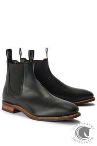 R.M. Williams Comfort Craftsman Boot Black Raw Edge