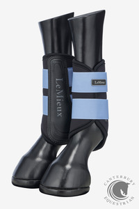 Horse Boots Bandages: LeMieux Air-Tek Grafter Brushing Boots Powder Blue
