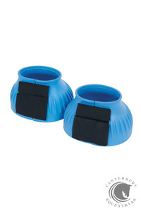 SAXON RIBBED TOUCH TAPE BELL BOOTS LIGHT BLUE PONY