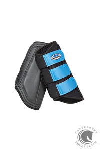 Weatherbeeta Single Lock Brushing Boots Blue