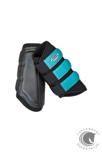 Weatherbeeta Single Lock Brushing Boots Green