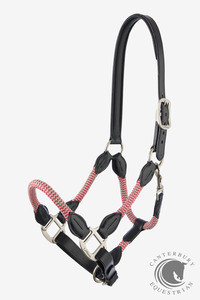 Halters: LeMieux Ropella Headcollar Cranberry