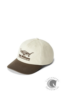 R.M. Williams Percy Twill Cap Smoke Natural Khaki