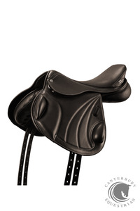 Saddle Sale On Now: PE Deauville Leather Mono flap Cross Country Saddle Brown