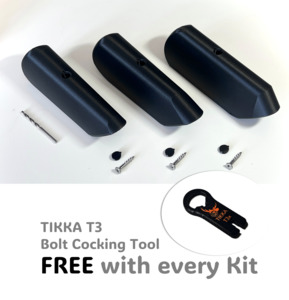 3 Ultralight Cheek Risers Kit (10mm, 15mm, 20mm)