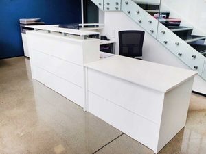 Custom Reception - Melamine - Canterbury Office Furniture