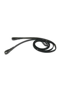 Bridles 1: Jeffries Falcon Web Reins - Full Size, Black