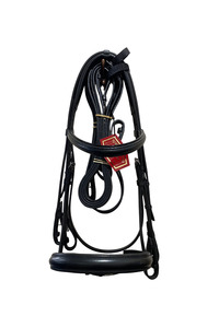 Bridles 1: Albion Weymouth Full crank - Black with reins
