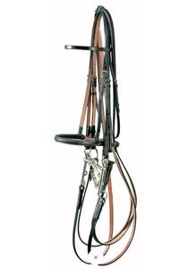 Bridles 1: Jeffries Weymouth Show Bridle - with Reins