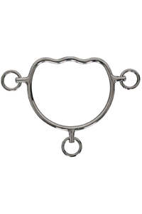Bits: Stainless Steel Anti Rearing Bit - Mild Mouth