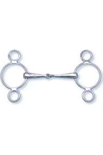 Bits: Blue Tag Dutch Gag 3 Ring Bit