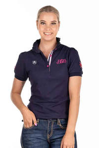 Hitchley & Harrow Fitted Polo - Navy