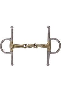 Platinum German Silver Full Cheek with Lozenge